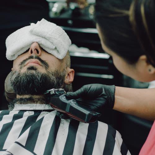 Serviços de barbearia