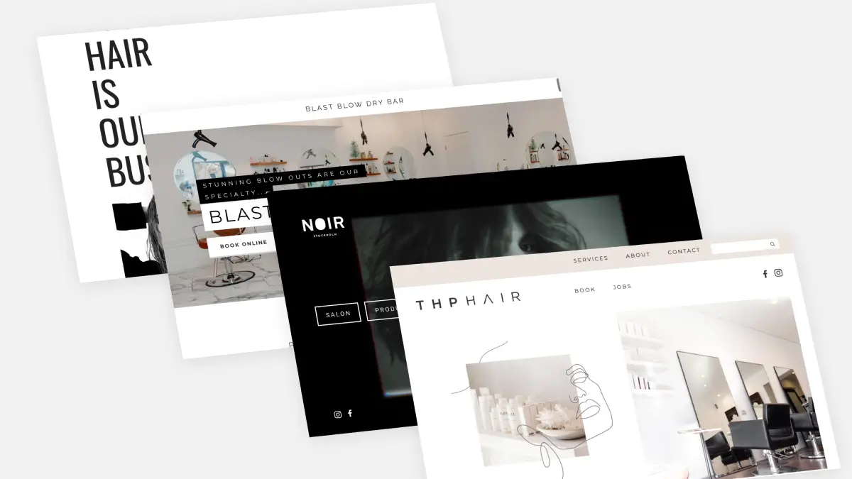 25 Salon Websites Examples that WOW + Tips to Designing Your Own 