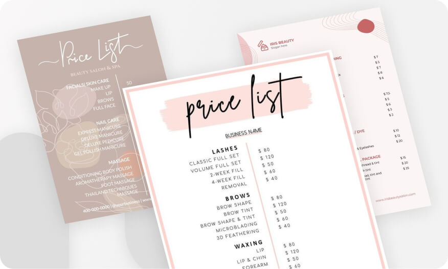 15+ Effective Hair Salon Price List Ideas and Tips