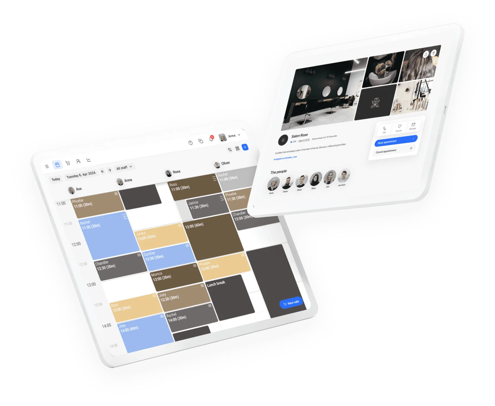 Noona HQ appointment calendar and booking app