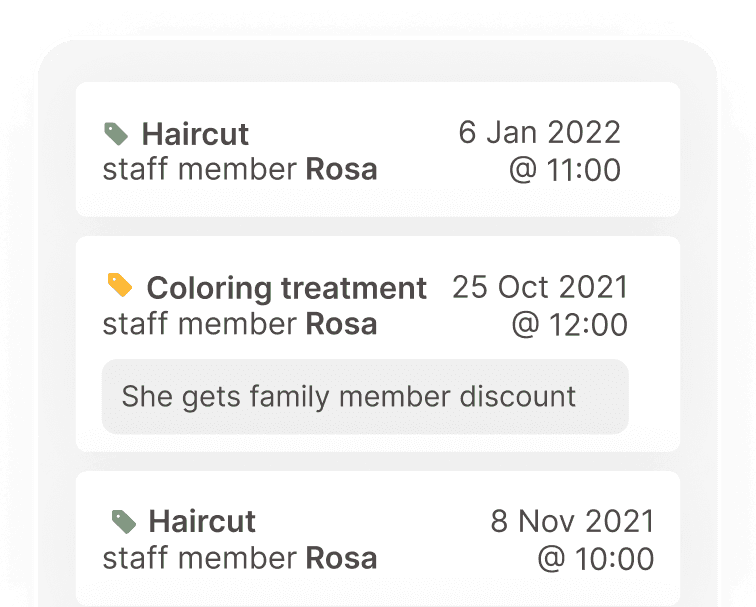 Appointment calendar