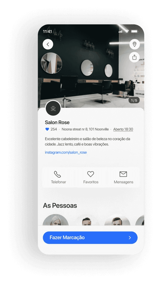 Cabeleireiros mobile booking