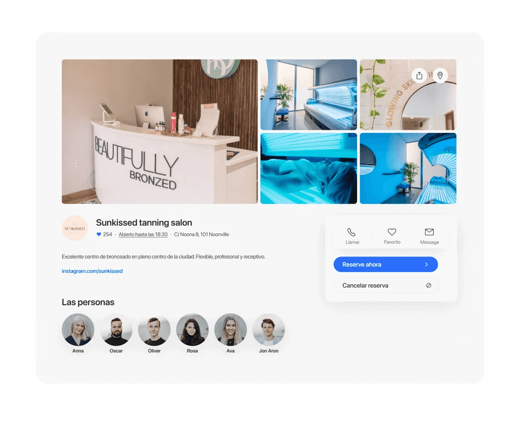 Online bookings
