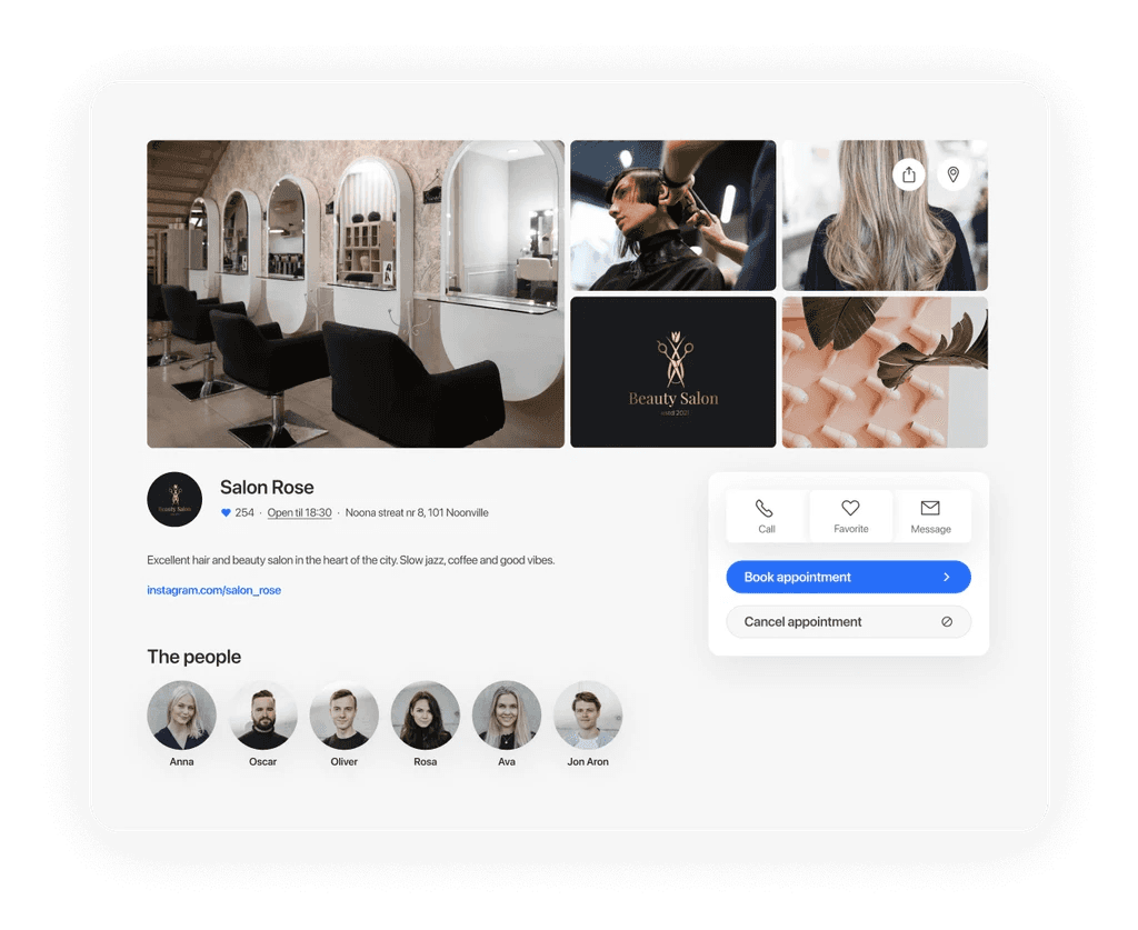Online bookings