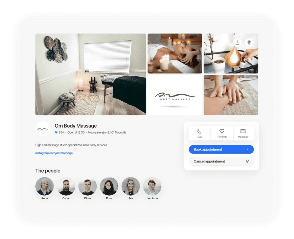 Online bookings