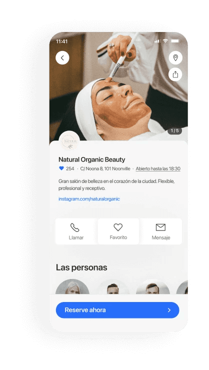 Salones de belleza mobile booking