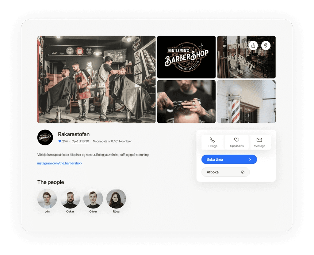 Online bookings