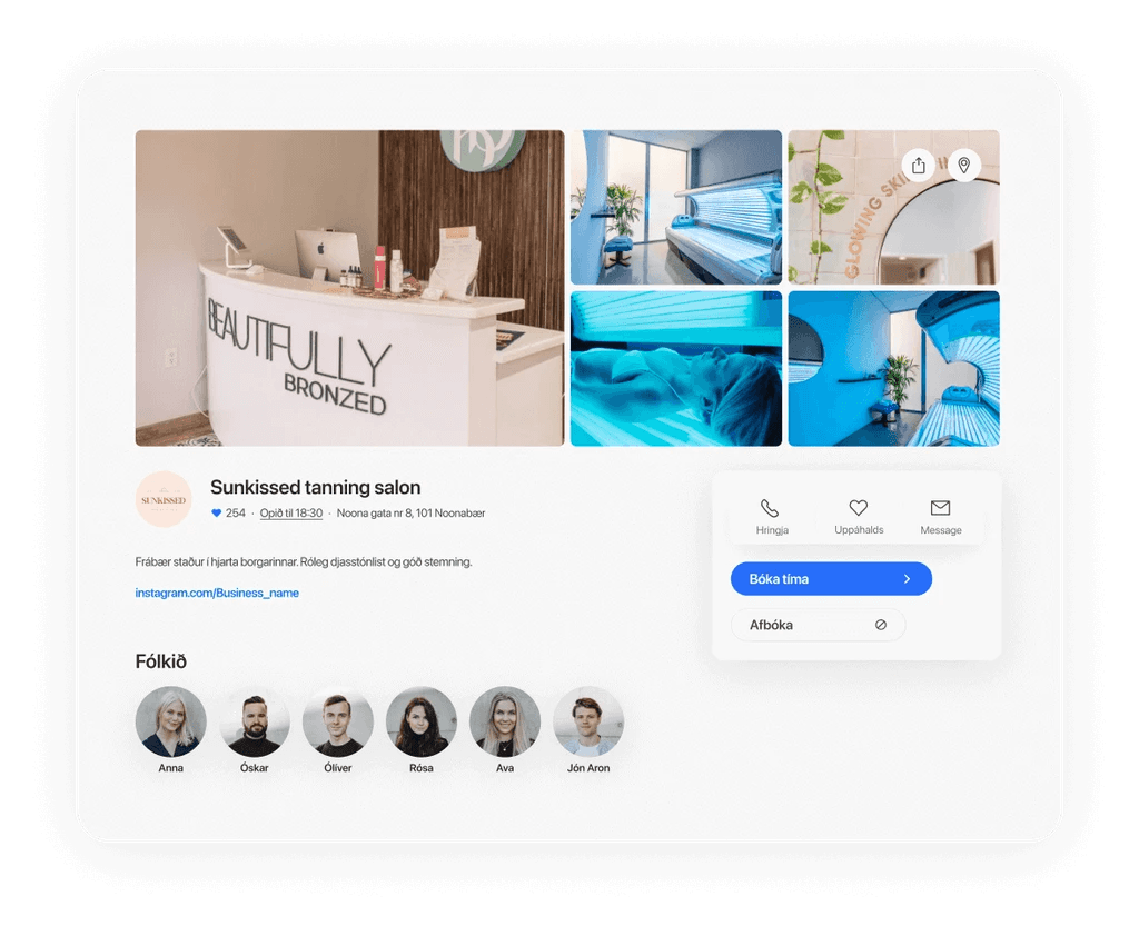 Online bookings