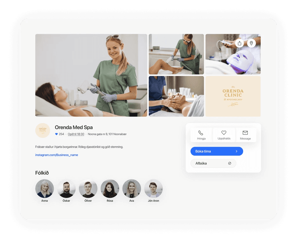 Online bookings