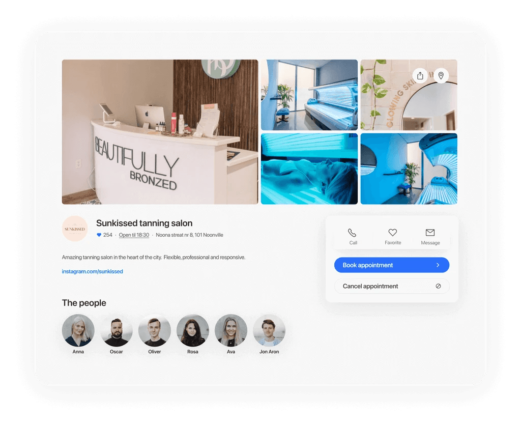 Online bookings