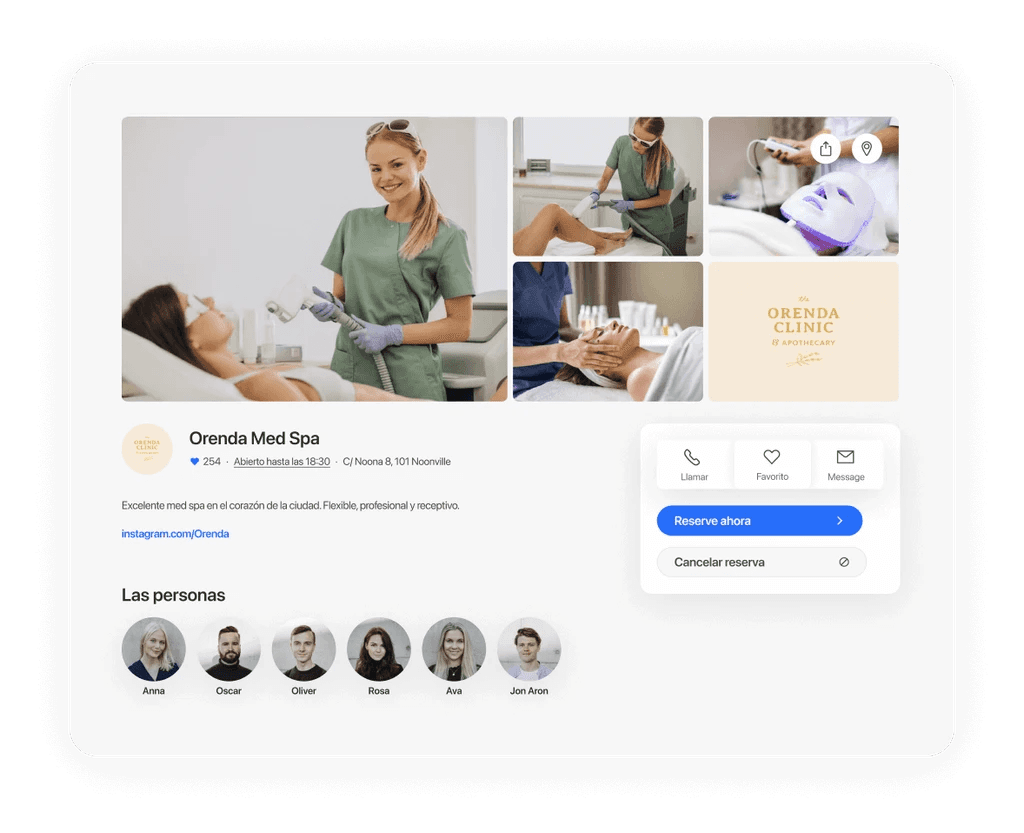 Online bookings