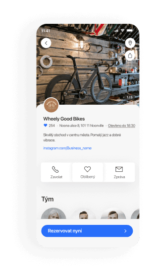Cyklo servisy mobile booking