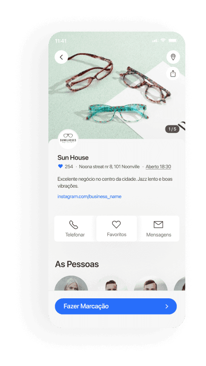 Ópticas mobile booking