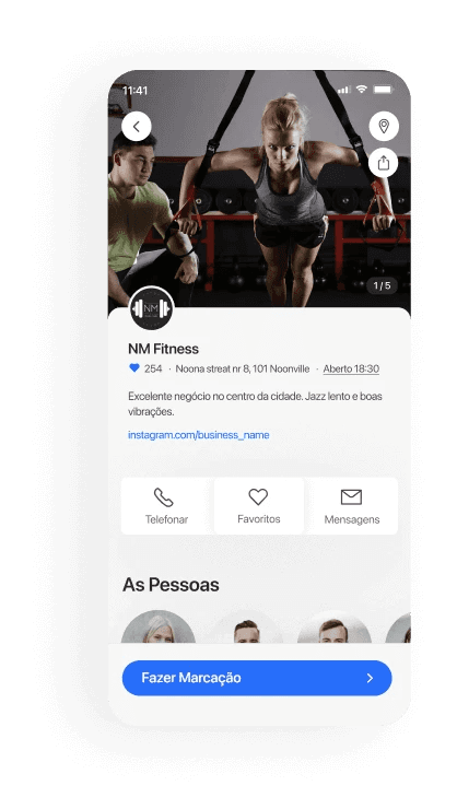 PT (Personal trainers) mobile booking