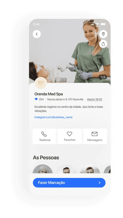 Centros de estética mobile booking