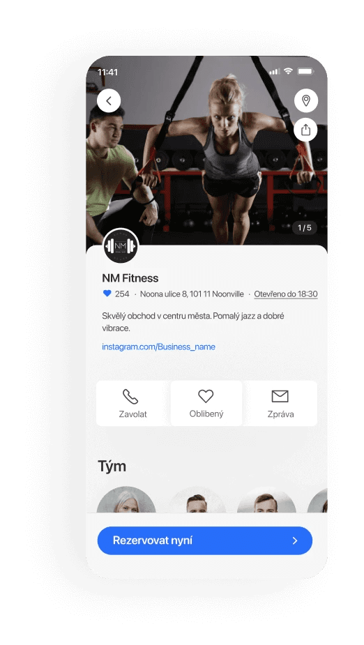 Osobní trenéři mobile booking
