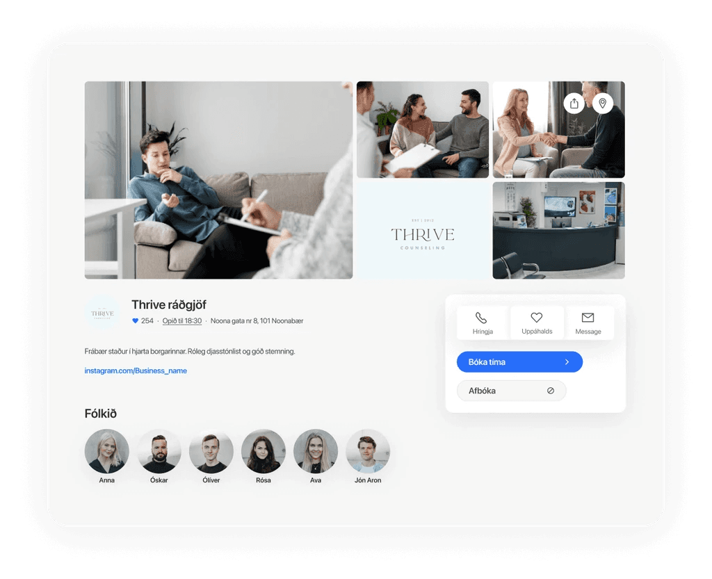Online bookings