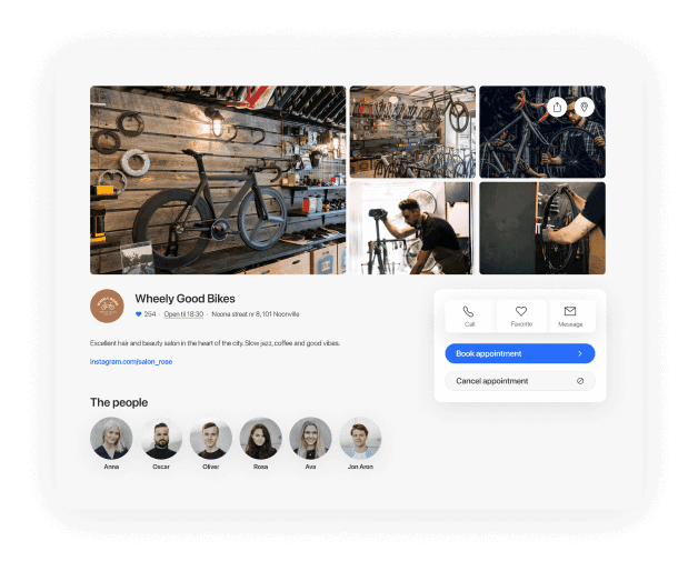 Online bookings