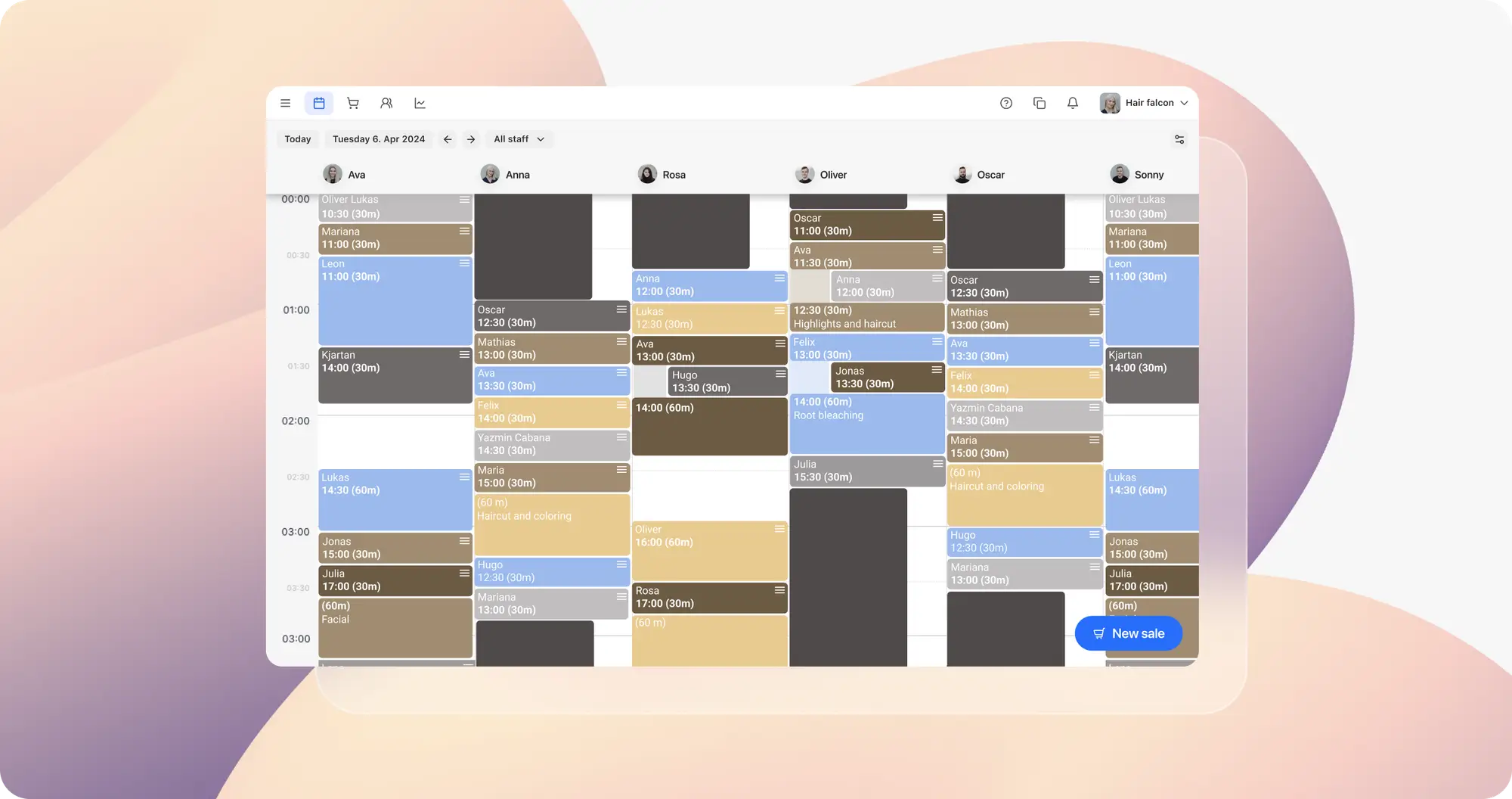 New navigation