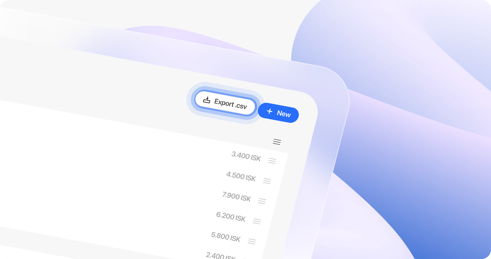 CSV product export and minor improvements